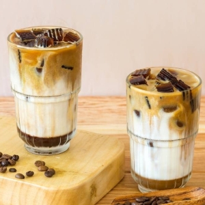 Cà Phê Sữa Dừa Sương Sáo 